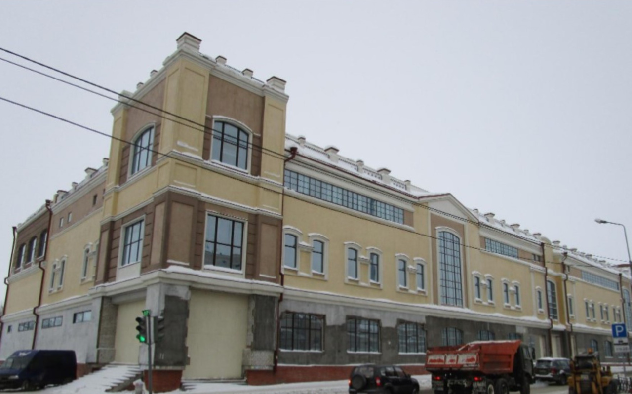 фасад дома, здание по адресу г Казань, ул Нариманова, д 14 